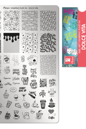 Stamping Plate - 094 Dolce Vita