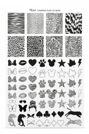 Stamping Plate - 131 Skins - Try On Sheet