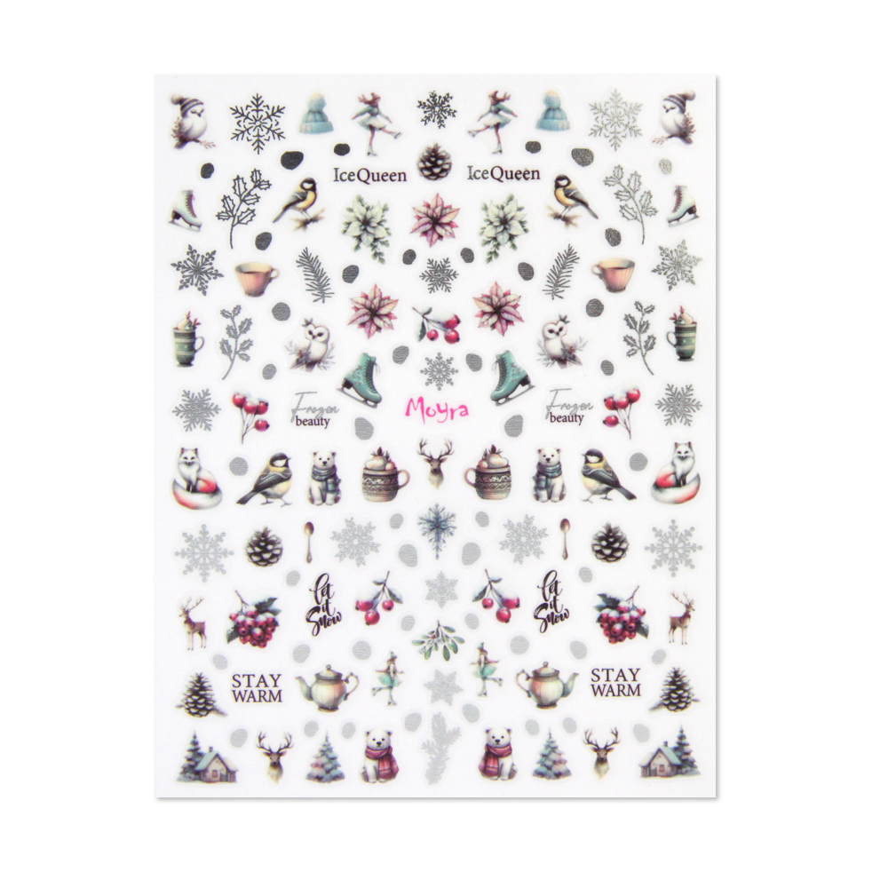 Self Adhesive Nail Art Stickers - Image 43