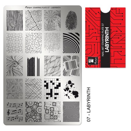 Stamping Plate - 007 Labyrinth