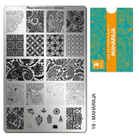Stamping Plate - 019 Maharaja