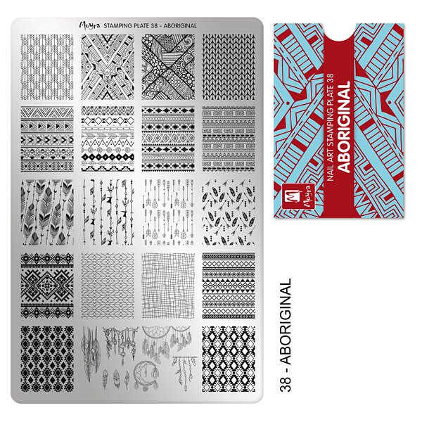 Stamping Plate - 038 Aboriginal