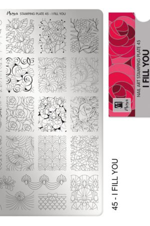 Stamping Plate - 045 I Fill You