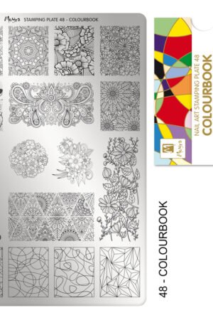 Stamping Plate - 048 Colourbook