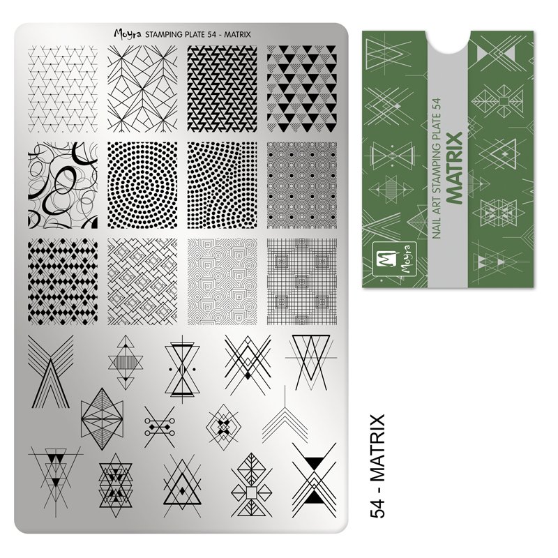 Stamping Plate - 054 Matrix