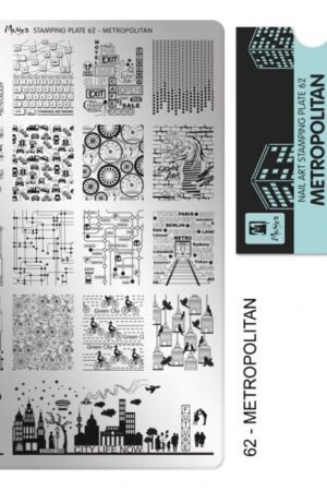 Stamping Plate - 062 Metropolitan