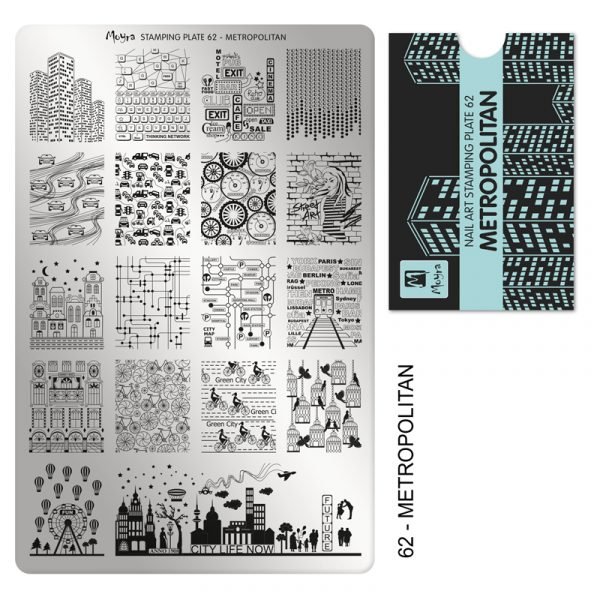 Stamping Plate - 062 Metropolitan