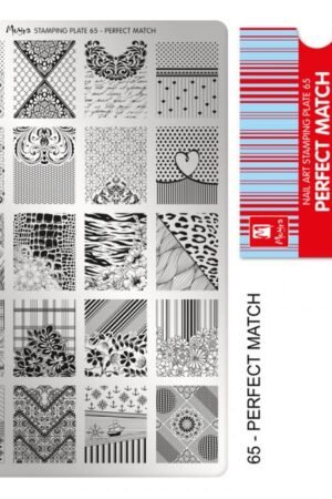 Stamping Plate - 065 Perfect Match