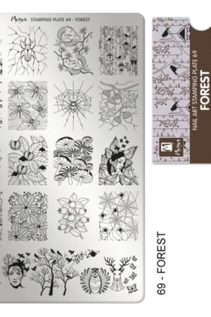 Stamping Plate -  069 Forest