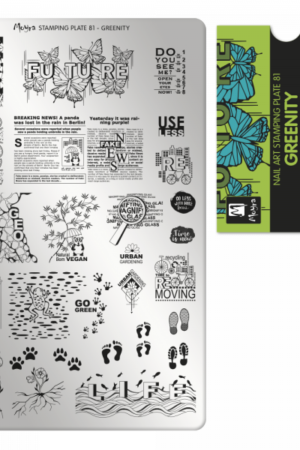 Stamping Plate - 081 Greenity