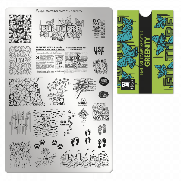 Stamping Plate - 081 Greenity