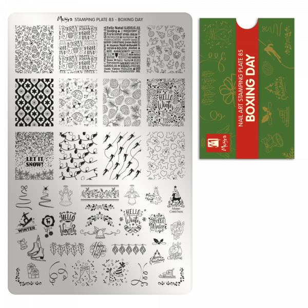 Stamping Plate - 085 Boxing Day