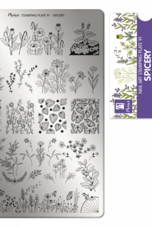 Stamping Plate - 091 Spicery