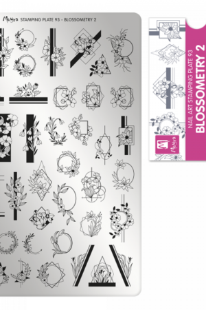 Stamping Plate - 093 Blossometry 2