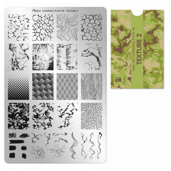 Stamping Plate - 098 Texture 2