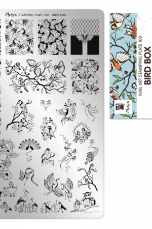 Stamping Plate - 100 Bird Box