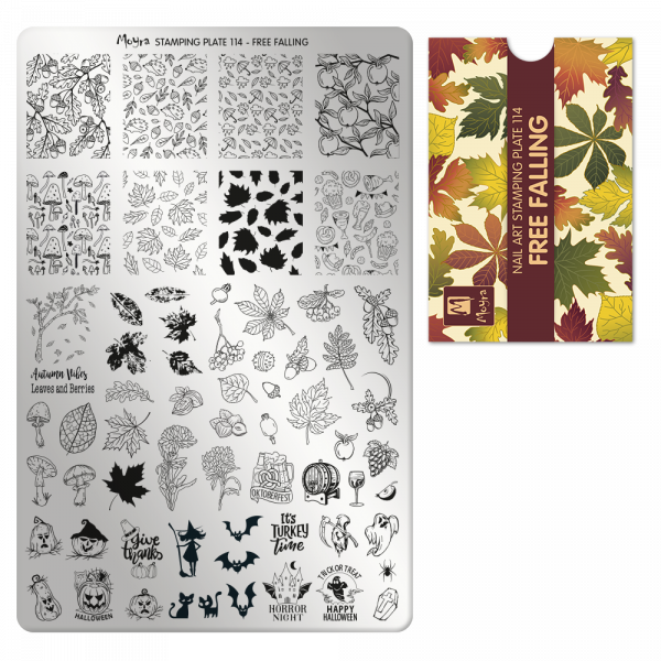 Stamping Plate - 114 Free Falling