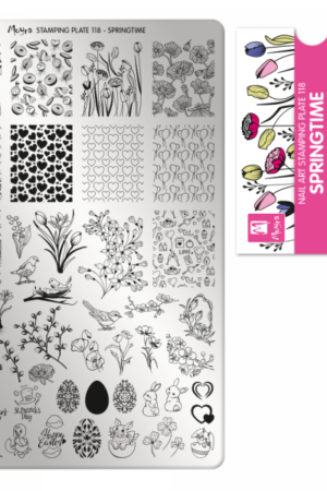 Stamping Plate - 118 Springtime