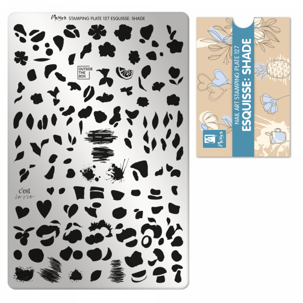Stamping Plate - 127 Esquisse Shade