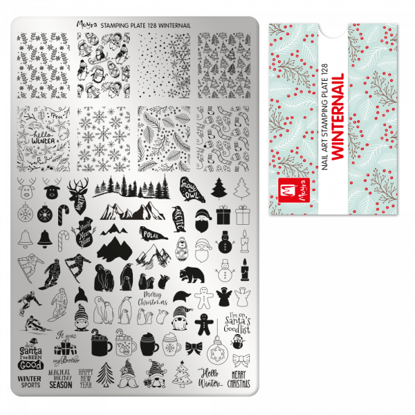 Stamping Plate - 128 Winternail