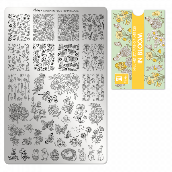 Stamping Plate - 130 In Bloom