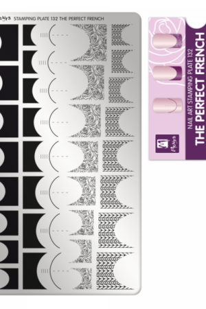 Stamping Plate - 132 The Perfect French
