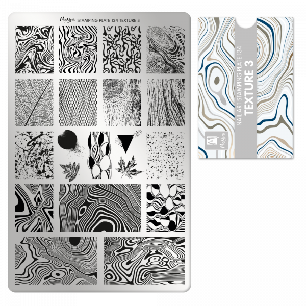 Stamping Plate - 134 Texture 3
