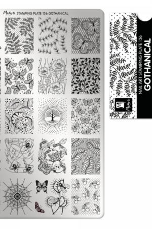 Stamping Plate - 136 Gothanical