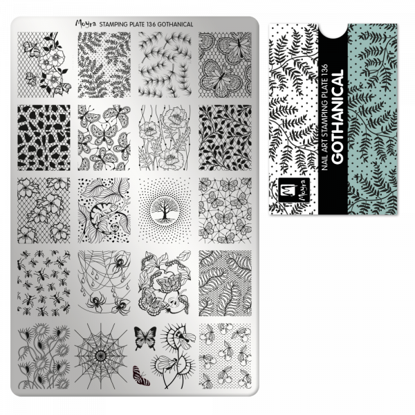 Stamping Plate - 136 Gothanical