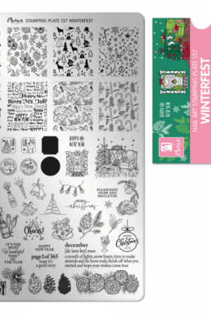 Stamping Plate - 137 Winterfest