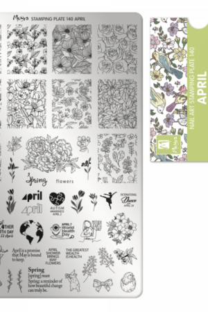 Stamping plate - 140 April
