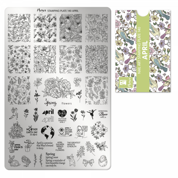 Stamping plate - 140 April