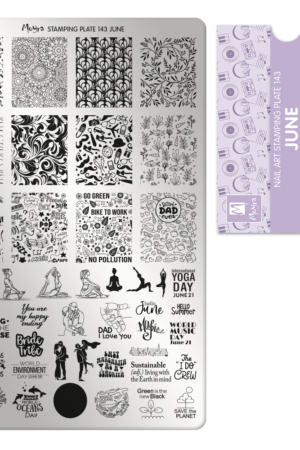 Stamping Plate - 143 June