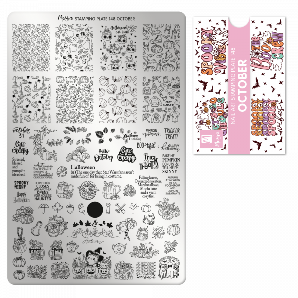 Stamping Plate - 148 October