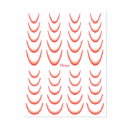 Water Transfer Stickers - 06 Ombré Red