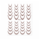 Water Transfer Stickers - 09 Ombré Brown
