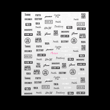 Self Adhesive Nail Art Stickers - Image 8
