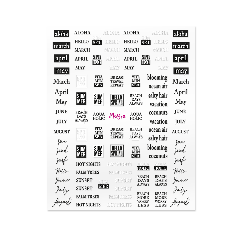 Self Adhesive Nail Art Stickers - Image 18