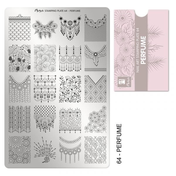 Stamping Plate - 064 Perfume
