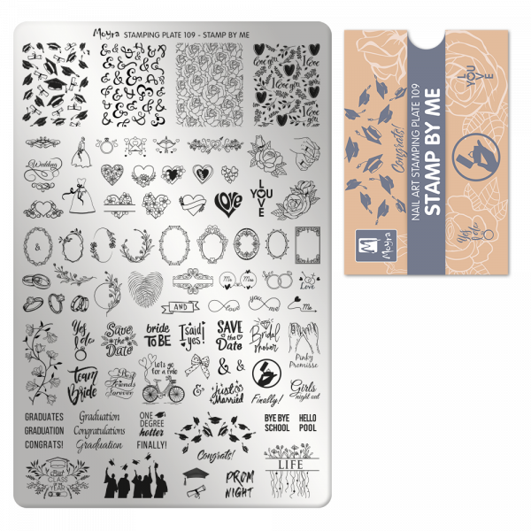 Stamping Plate - 109 Stamp By Me