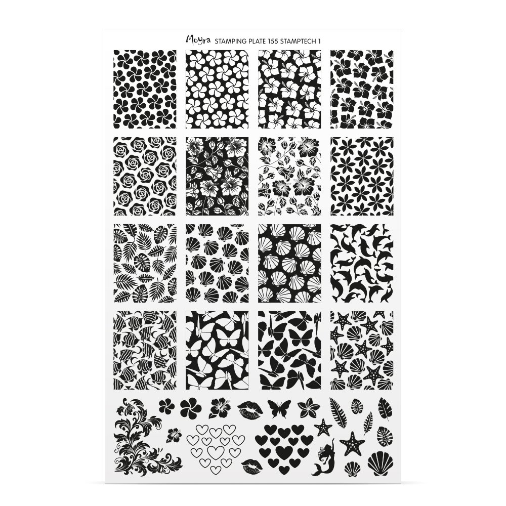 Stamping Plate Try On Sheet - 155 Stamptech 1